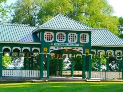 a gazebo
