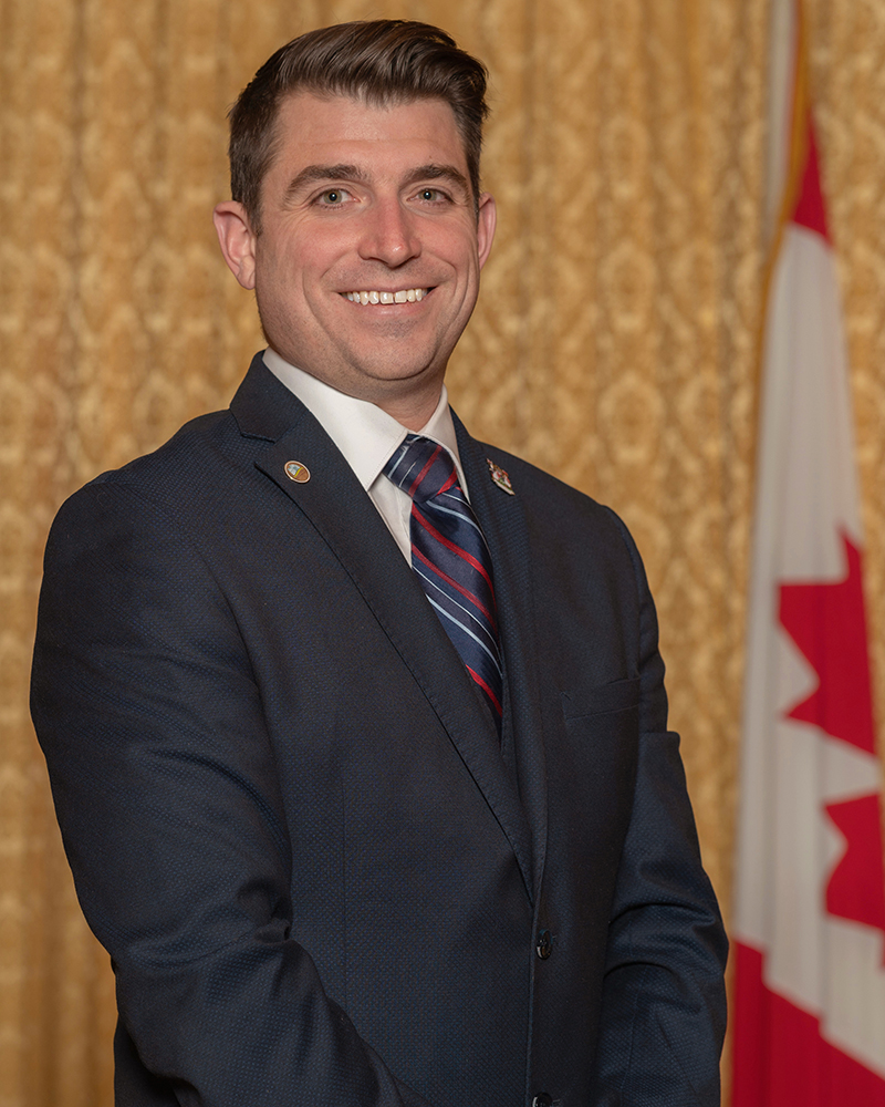 Portrait of Deputy Mayor Townend